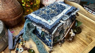 My First Slow Stitch Fabric Book | Flip Through & Textile Art Inspiration