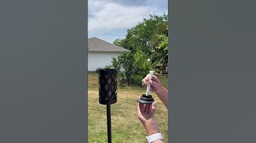 How to replace a TIKI torch wick #tikibrand #shorts