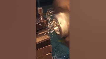 Internal Boring Operation | Lathe Operation | Machining | Boring | #lathemachine #lathe