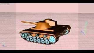 Cinema 4D Panzer ( Tank ) Test