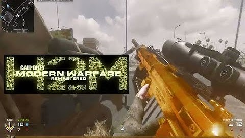 H2M MOD - MODERN WARFARE 2 REMASTERED TRICKSHOTS