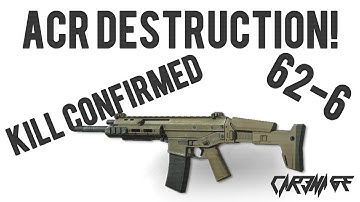 MW3: 62-6 Kill Confirmed & ACR Destruction! (Gameplay/Commentary)