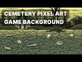 Cemetery Pixel Art Free Game Background