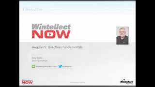AngularJS: Directives Fundamentals Sneak Peek with Dave Baskin
