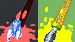 Snake Level King 8000 Vs Snake Level 8200 Game Play Android Video  screenshot 4