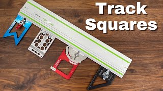 Track Saw Square Comparison //TSO Products//Bench Dogs UK//Woodpeckers Tools//Insta Rail Square