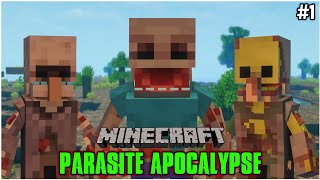 This Is Scary Minecraft Parasite Apocalypse Episode - 01 In Telugu The Cosmic Boy