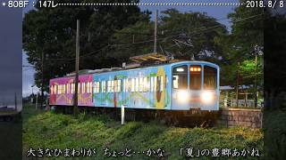 本当は撮るのが難しい　近江鉄道 808Ｆ　どう撮る？　　　　　　　巛巛