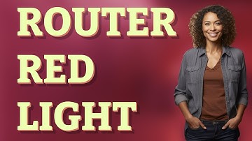 Why Does My Router Blink Red After a Firmware Update?