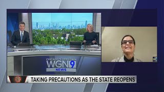 Taking precautions as Illinois prepares for Phase 3 of reopening
