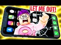 Can We Escape This EVIL IPHONE ROBLOX OBBY!? (ALL SECRET LEVELS UNLOCKED!)