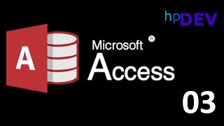 Microsoft Access - Aula 03 - Criação de Tabelas