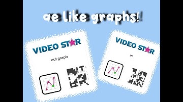 videostar graphs! ae like QR code’s 💕