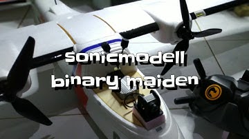 Sonicmodell binary maiden with dji digital fpv system