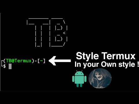 how to style Termux | termux styling