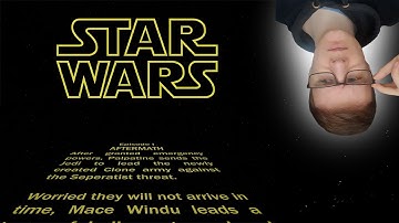 How to create the Star Wars Title Crawl in blender