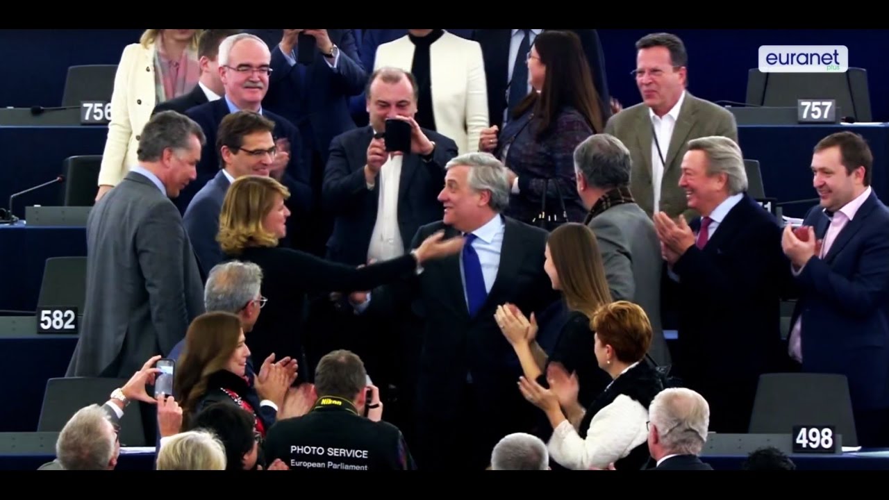 Poker Face – Tajani, Verhofstadt and the presidency race newspaper mockup