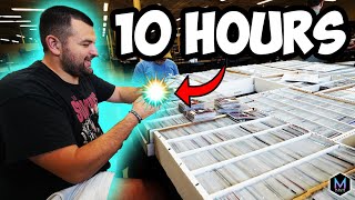 DIGGING THROUGH $1.00 BOXES FOR 10 HOURS At A Card Shop ⏰