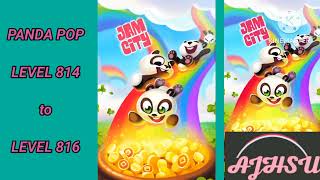 PANDA POP LEVEL 814 to LEVEL 816