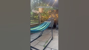 Heavy duty outside canvas hammock #ezkrea #uaeshopping #trendingnow #youtubeshorts #smarthome