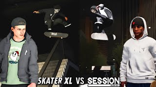 SKATER XL vs SESSION (Halloween Edition)