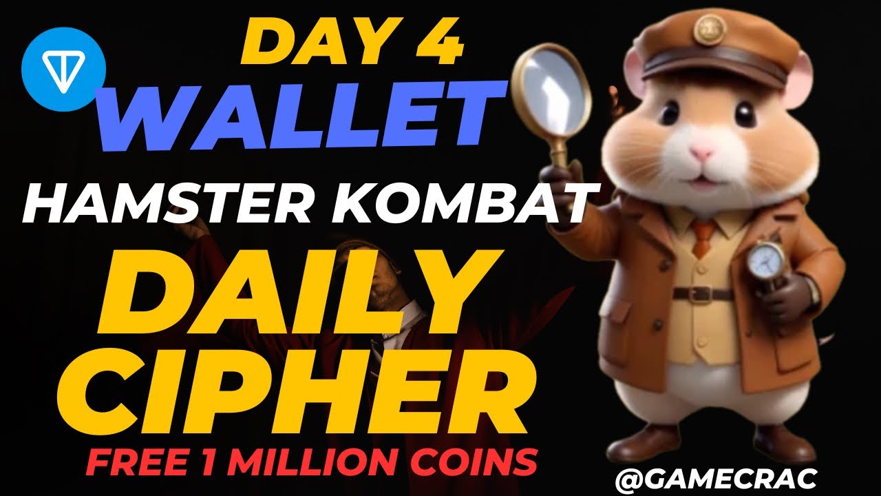 WALLET - 9 June Hamster Kombat Daily Cipher For Today, 1 Million Free ...