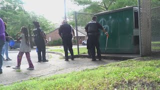 Volunteers team up with police to clean Newport News neighborhood