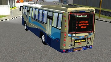 New TNSTC Bus Mod In Bus Simulator Indonesia|Capella V2  Bus in Bussid V3.3.3