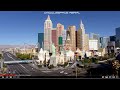 The Las Vegas Strip (No Traffic & No People Aerial Drone Footage during COVID-19 Pandemic) EOB Photo