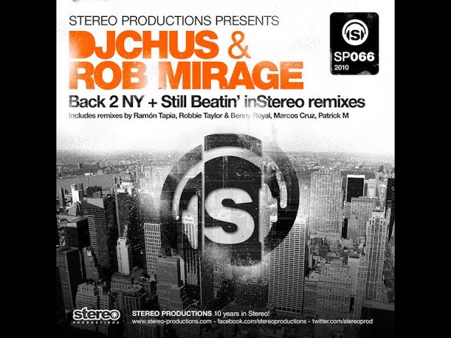 Watch DJ Chus & Rob Mirage - Back 2 NY (Original Mix) on YouTube Watch DJ Chus & Rob Mirage - Back 2 NY (Original Mix) on YouTube