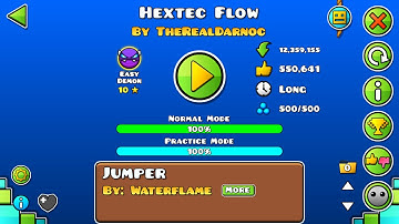 Geometry dash | Hextec Flow by therealdarnoc