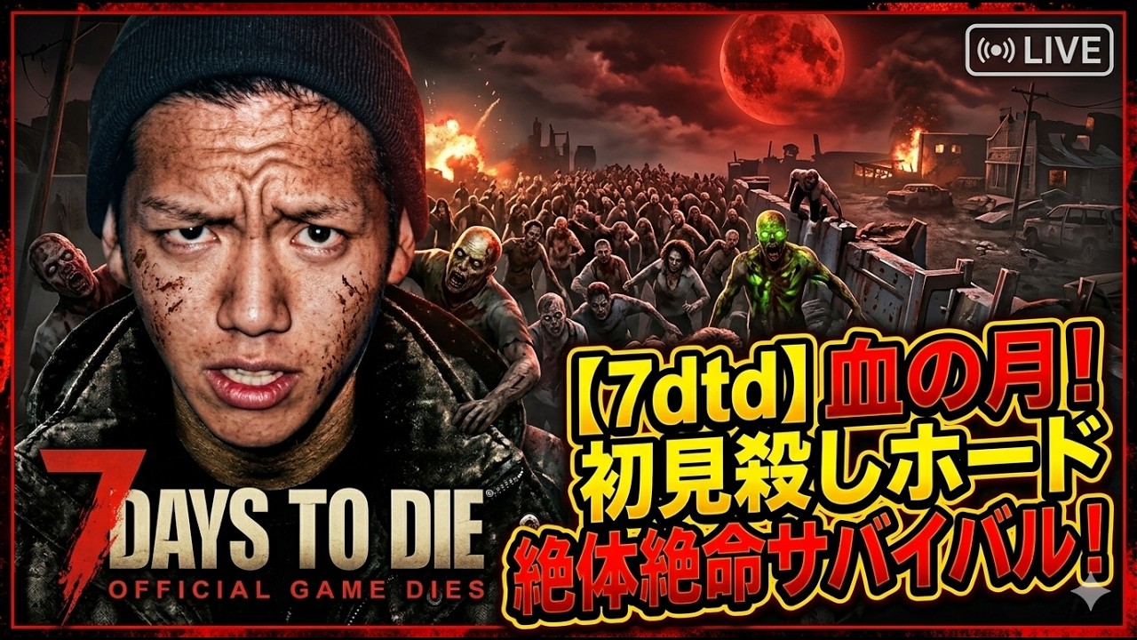 1週間に一度ゾンビが大量発生するゲーム