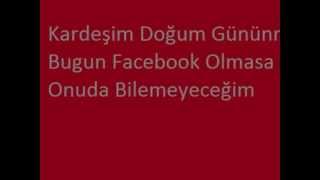 Dilara Kardeşimin Doğum Günü Kutlu Olsun Kaan