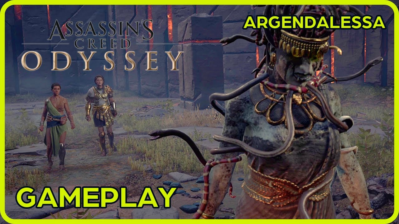 ASSASSIN'S CREED ODYSSEY MEDUSA FIGHT 2023 ARGENDALESSA YouTube