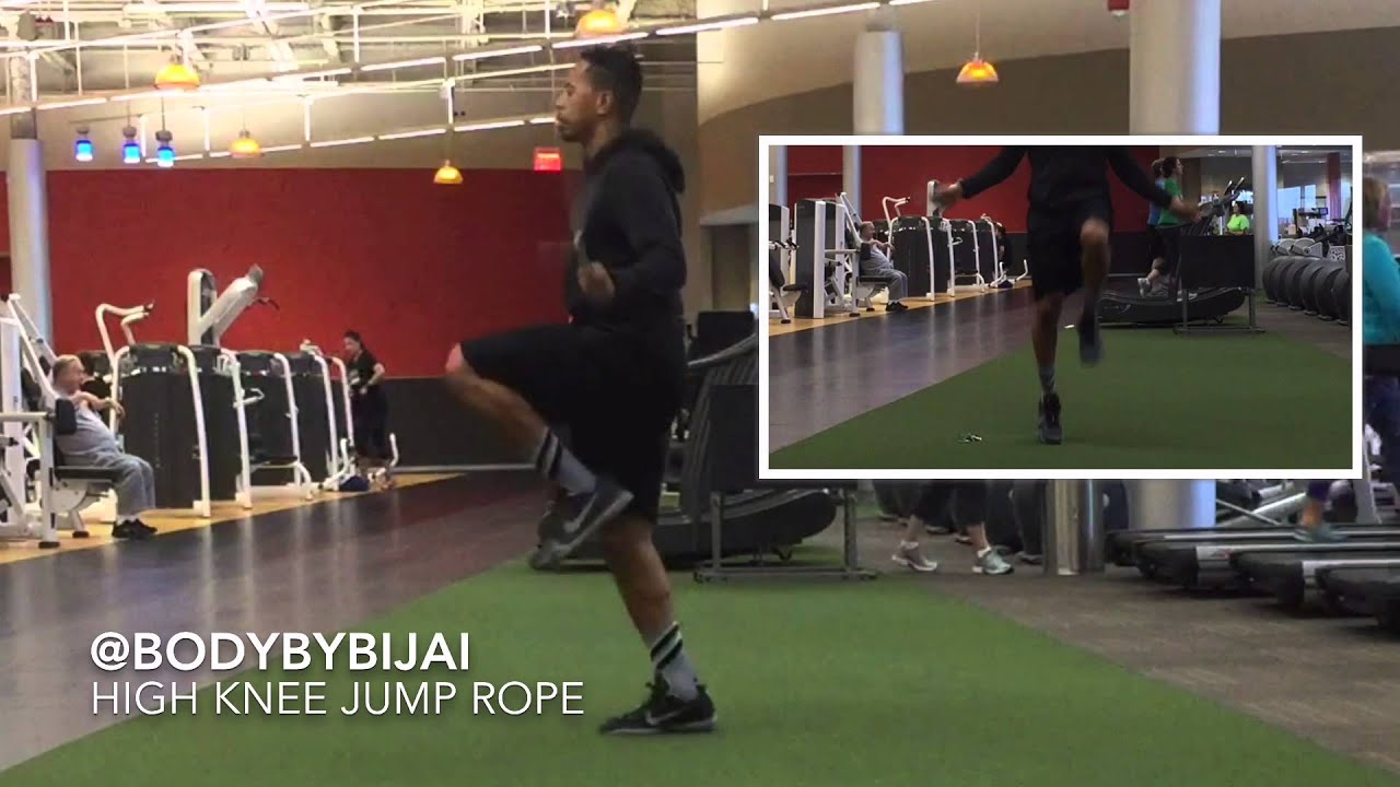High knee jump rope YouTube