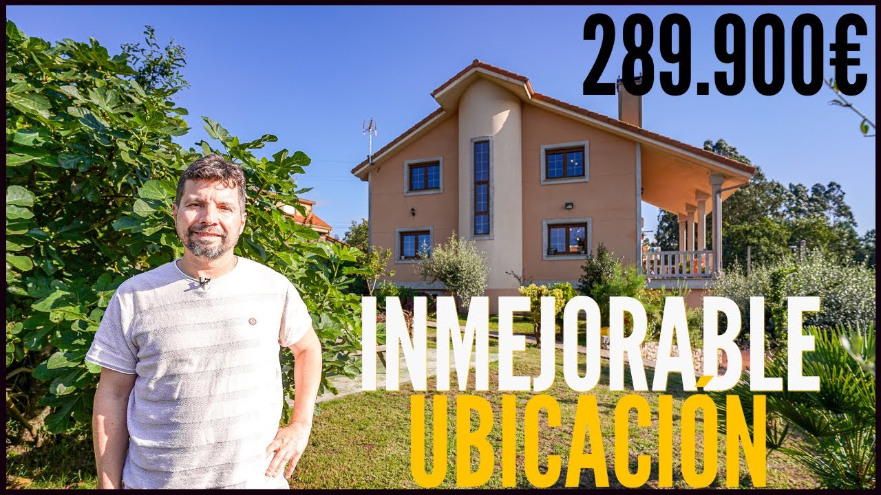 VENDIDA ¡Chalet de 337 m² con 1.300 m² de Terreno con UBICACIÓN PRIVILEGIADA en Carballo(A Coruña)