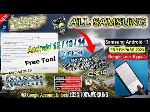 All Samsung Frp Unlock Tool Free 2023 | Android 12/13/14 | Samsung Frp Unlock New Update Tool Jun