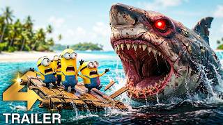 MINIONS AND MONSTERS "Minions Vs Shark "Trailer TV Spot 4 (4K ULTRA HD) 2026 | MINIONS 3