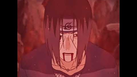 Itachi And Sasuke - let me down slowly