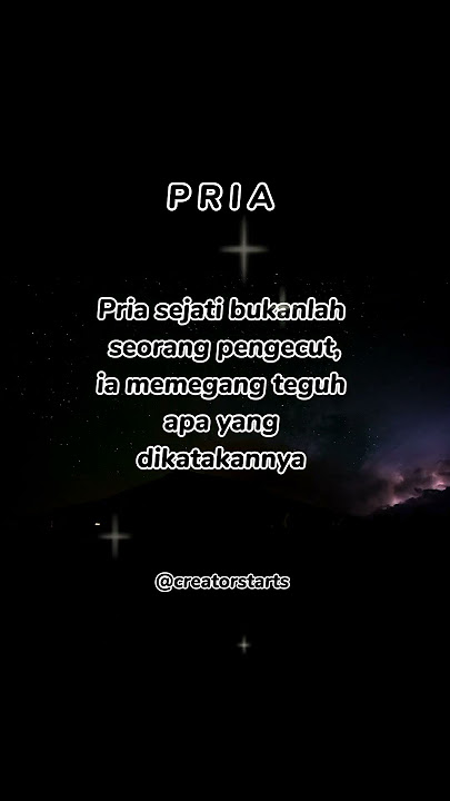 Pria sejati bukanlah seorang pengecut ... setujukah? #shorts #motivation
