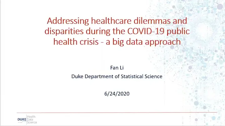 16. Addressing Healthcare Dilemmas & Disparities During the COVID-19 Public Health Crisis