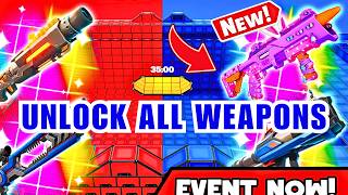 Unlock All WEAPONS NEW BUNNY SHOTGUN GOATED RED VS BLUE Fortnite (Goated red vs blue Codes) Part 2