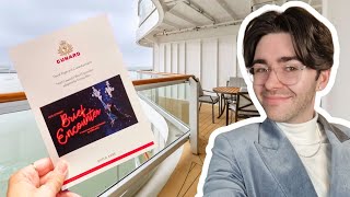 VLOG: I watched a show on a cruise ship! | BRIEF ENCOUNTER on the new Cunard Queen Anne