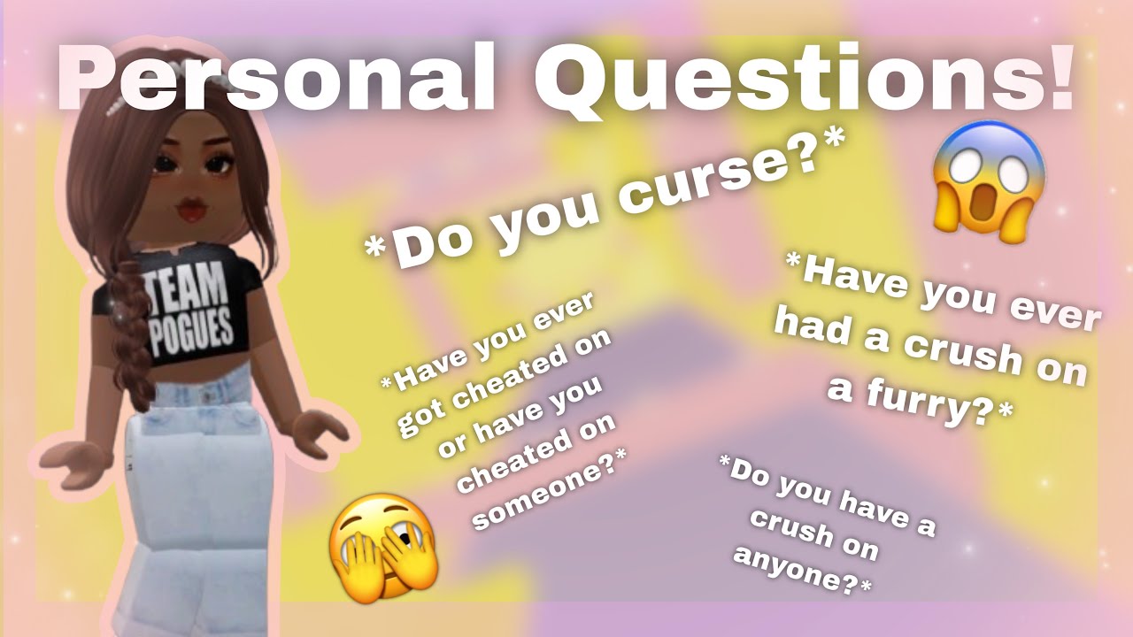 asking you *VERY* personal questions! 🤨[roblox] [writing sounds] [timestamps]💕👀