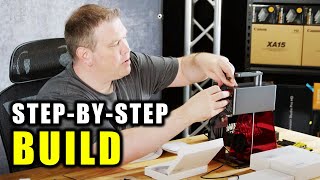 Assembling the World's Lightest Laser Engraver - Longer Nano Pro 12W #nanopro #longernano #laser