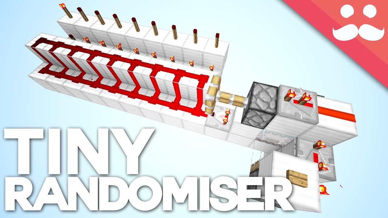 How to Build a Tiny Randomiser in Minecraft 1.11! - YouTube