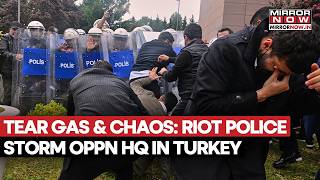 Turkey Erupts: Riot Police Storm Opposition HQ After Court Ousts CHP Leaders | Erdogan Under Fire