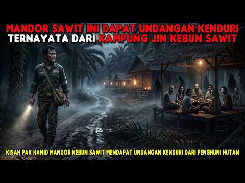 MANDOR KEBUN SAWIT INI MENDAPAT UNDANGAN KENDURI DARI PENGHUNI HUTAN