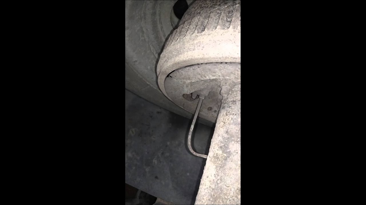 Smoking Rv brakes YouTube
