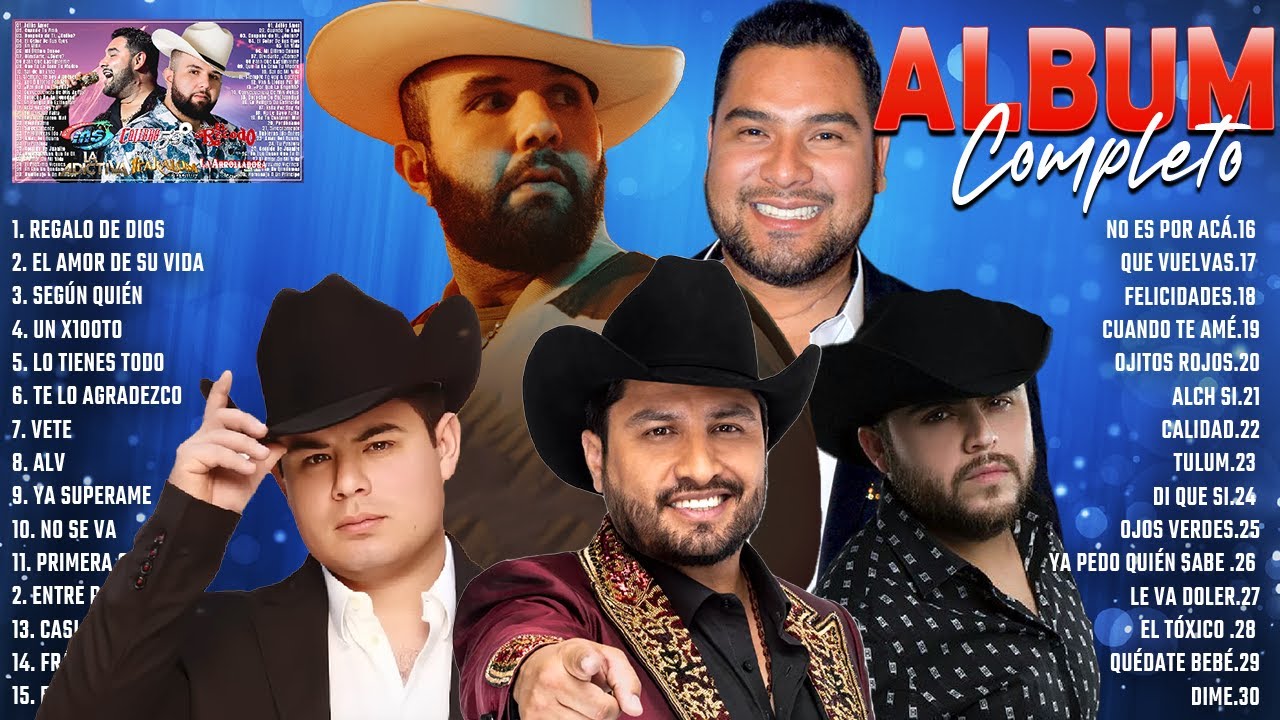 Carin Leon, Grupo Firme, Banda MS, Banda EL Fantasma Lo Mejor Bandas Romanticas Lo Mas Nuevo 2024